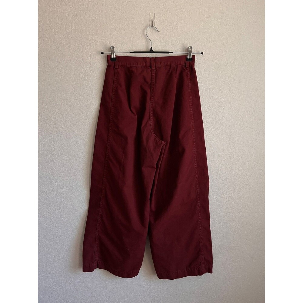 Rachel Comey Garra Wide Leg Pant In Wine Red Size Us 2 View 3